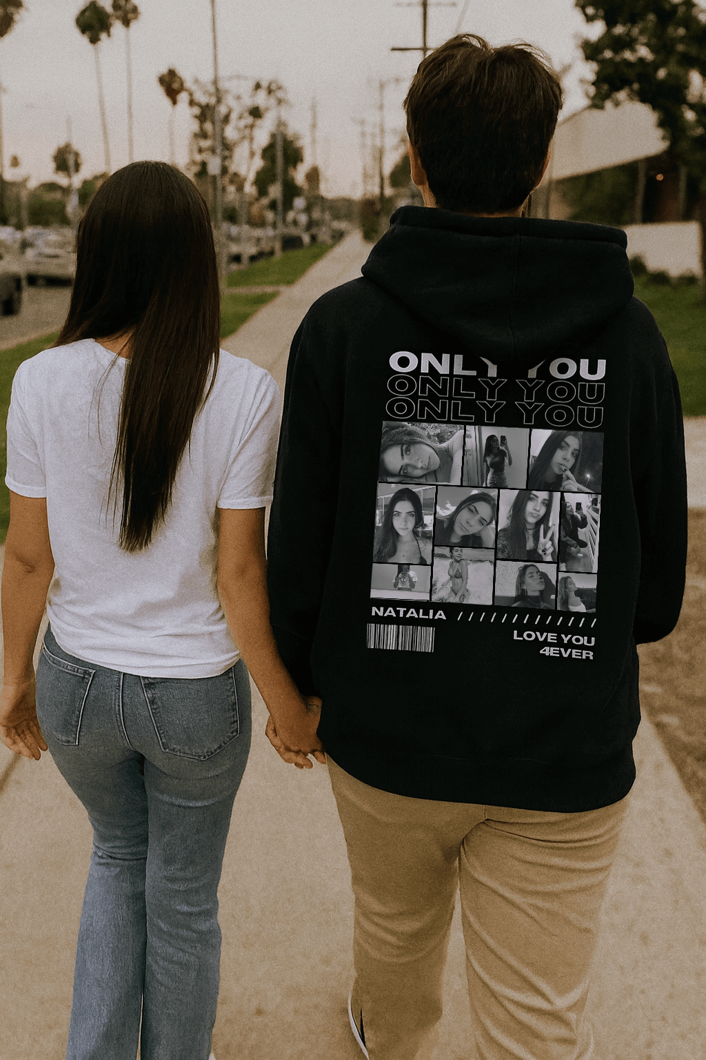 Egyedi "Only You" Póló/Pulcsi